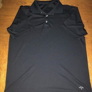 Preowned Callaway Black Large Polo Shirt